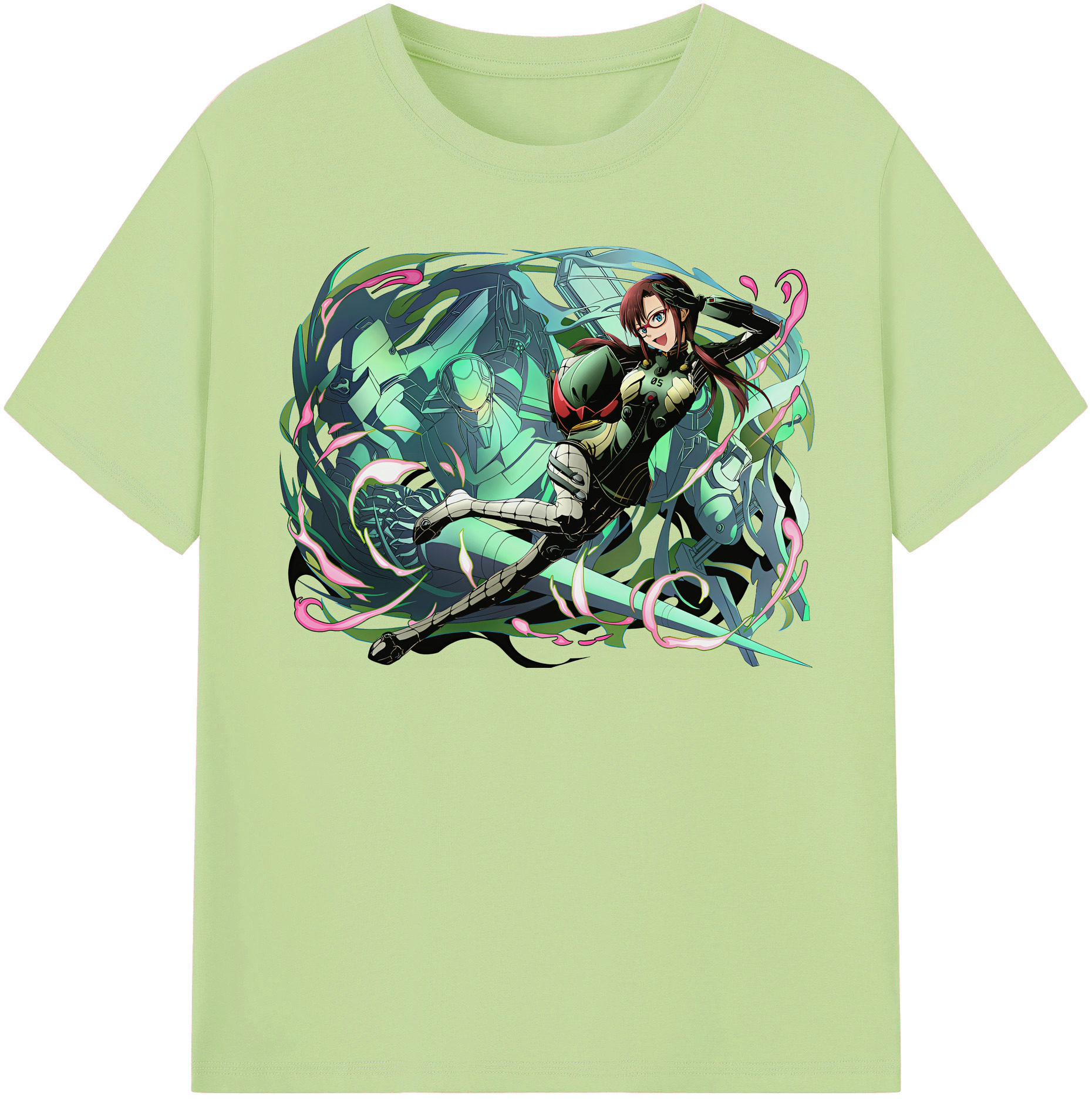 （画像用） EVA 新世紀エヴァンゲリオン 綿100％半袖Tシャツ（フロントプリント）